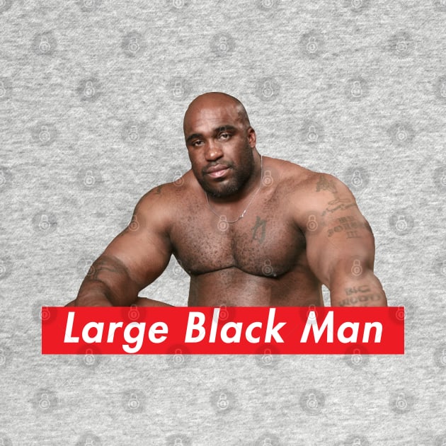 Large Black Man by giovanniiiii